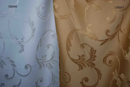 Перде в синьо и златисто